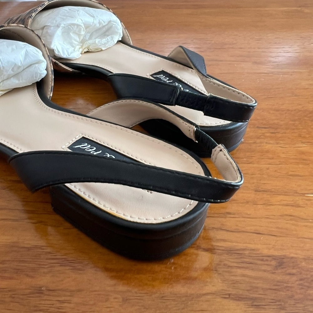 Cheetah Print Slingback Flats - Picture 4 of 6